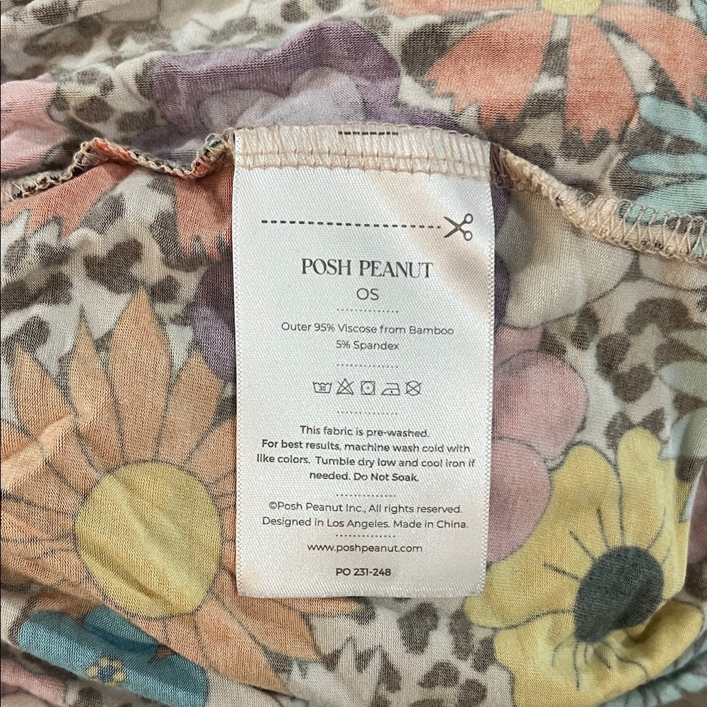 Posh Peanut Moonbeam Crib Sheet - Picture 2 of 3